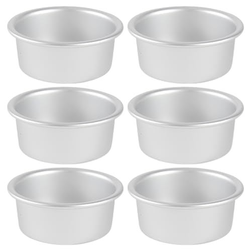 La mejor comparación de Moldes redondos , tabla con los diez mejores. 42 Dokpav 6Pzs Moldes Redondos De Aluminio Para Hornear, Molde Redondo Para Pastel, Moldes Flaneros De Aluminio Para Hornear Para Pasteles Antiadherente, Para Chocoflan, Brownies,...