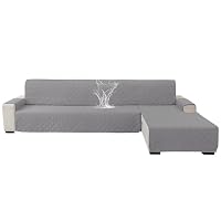 Ystyle Impermeable Housse Canapé 3 Places, Housse Canape d'angle Gauche/Droit Universel Réversible, avec Accou