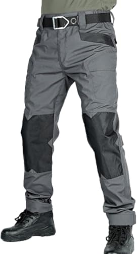 Lespartan Lightweight Quick-Drying Tactical Pants, Quick-Drying Water Resistant Ripstop Cargo Pants, 10-Pocket