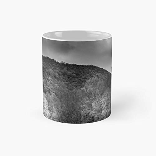 The Yellow Tree In Black and White | Coffee Mug 11 oz/Gift Tea Mug Perfect