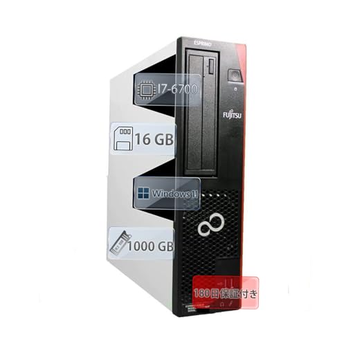 yς݁E\fXNgbvPCzxm ESPRIMO D586 b6 Ce Core i7-6700i3.4GHzjbMS Office 2019 & Windows 11 Prob16GBbUSB 3.0ځb4KΉfób