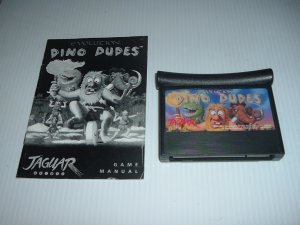 Jeu Evolution Dino Dudes Pour Atari Jaguar - Bon état - Jeu Vidéo Rétro