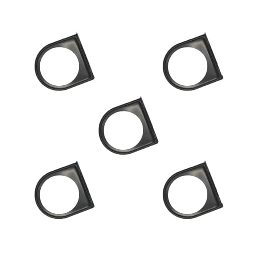 5セット2インチ 52mm 単穴ゲージメーター ダッシュポッドマウントホルダーブラケット フェイスパネル