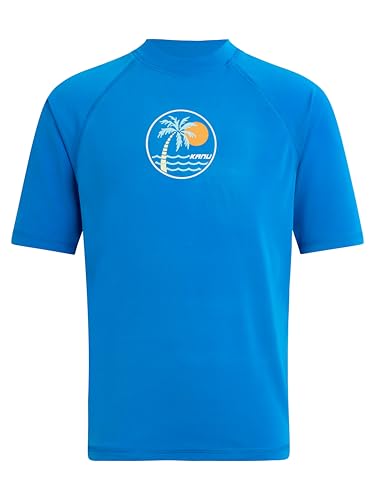 Image of Kanu Surf Boys' Hangout UPF 50+ Sun Protective Rashguard Swim Shirt