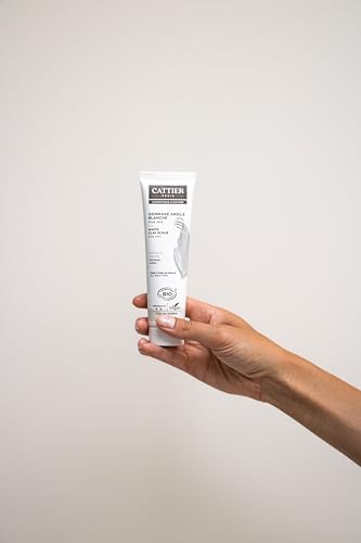 Cattier Heilerde Peeling, mit weißer Heilerde und Aloe Vera, Naturkosmetik, 100 ml