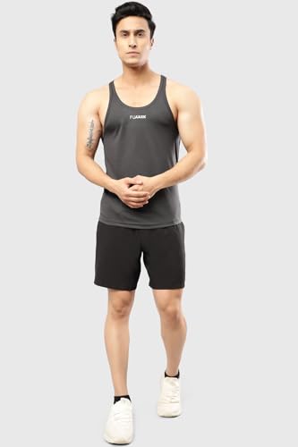 Image of FUAARK Men's Stringer Y Back Bodybuilding Gym Tank Tops