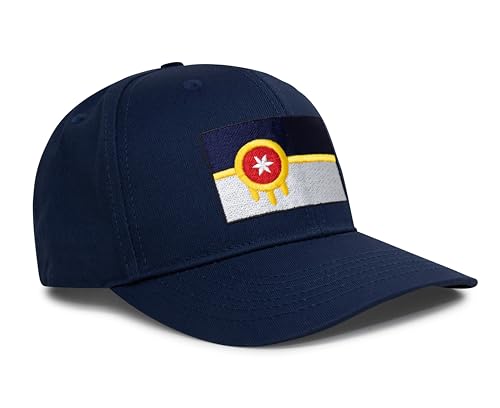 Image of International Tie City Hat for Men and Women, Adjustable Snapback Trucker Baseball Cap with Embroidered Patch