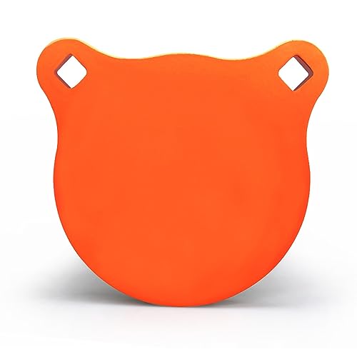 Image of Highwild AR500 Steel Target for Shooting 1 /2 inch Thick Gong Silhouette Metal Target - Laser Cut - Neon Color