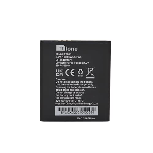 Batería de Repuesto Original para teléfonos móviles TTfone (TT660)