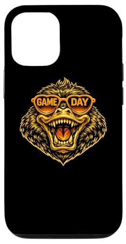 Funny Hockey Duck Game Day Vintage Shirt Fans �X�}�z�P�[�X iPhone 12/12 Pro �p
