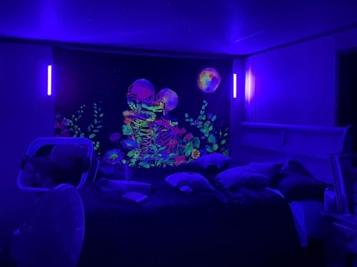 Thlifure VES174 Black Light Bar 10W 1Ft Led Blacklight For Fluorescent Tapestry Poster Body Paint Glow Party Uv Strip Lights thumb #6