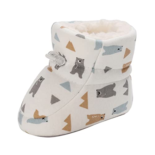 Zapatillas Running Otoño e Invierno Niños Bebé Botas Niños y Niñas Zapatos de Algodón Suave Ligero Cómodo Caliente Banda Elástica Patrón de Dibujos Animados Lindo Zapatos Impermeables, c, 20 EU