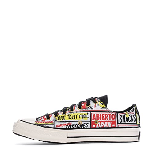 Image of Converse Men's Chuck Taylor All Star '70s Sneakers Mi Gente Black /Multi /Egret