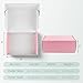 Golden State Art, 8x6x3 Pink Mailing Box, 26 Pack Sturdy Gift Box Mailers Small Business, Shipping Supplies Cardboard Corrugated Packing