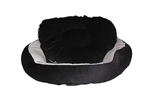 Pet United Ultra Soft Ethinic Soft Designer Round Bed for Dog and Cat Export Quality Size-:Large