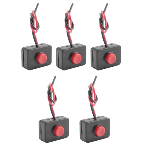 Hlsicnalm(�w���V���L) 5X DC 12V2A�ڒ��܃x�[�X�v�b�V���{�^�����X���X�A�N�V�����L���X�C�b�`�����ԗp