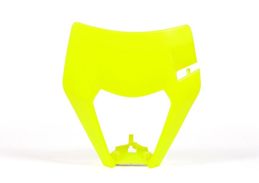 Plaque phare RACETECH jaune fluo KTM EXC pour moto enduro - 3