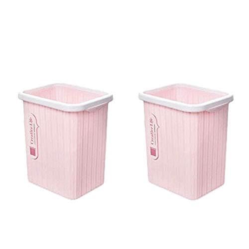 Poubelle poubelle salle de bain cuisine bureau hôtel lot de 2 récipients 8L