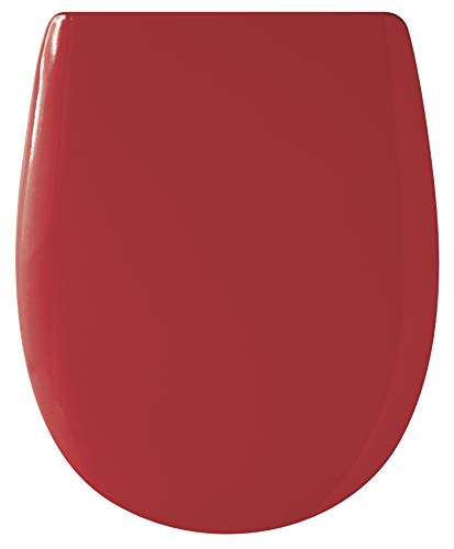 OLFA - Abattants de WC Olfa - Abattant WC Ariane Vermillon Brillante - descente manuelle et déclipsable - Olfa