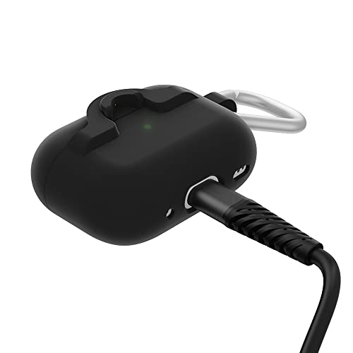 OtterBox Soft Touch Headphone Case for AirPods Pro (1st gen / 2nd gen) & AirPods Pro 2 Shockproof, Drop proof, Ultra-Slim, Scratch and Scuff Protective Case for Apple AirPods, Black - Image 4