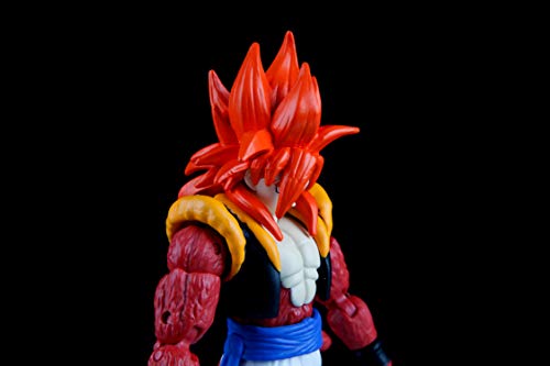 Image of Dragon Ball Super - Dragon Stars Super Saiyan 4 Gogeta Figure (Series 14) | Dragonball Super 6 Inch Action Figure Dragon Stars Series 14 - SS4 Gogeta