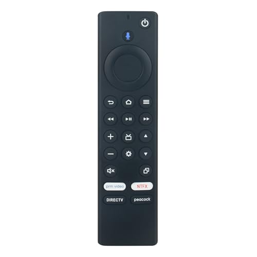 New Replacement Remote Control fit for Toshiba Clarity HDR10 DTS Virtual 50-inch Class C350 Series LED 4K UHD Smart TV 43C350LU 50C350LU 55C350LU 65C350LU 75C350LU (2024 Model)