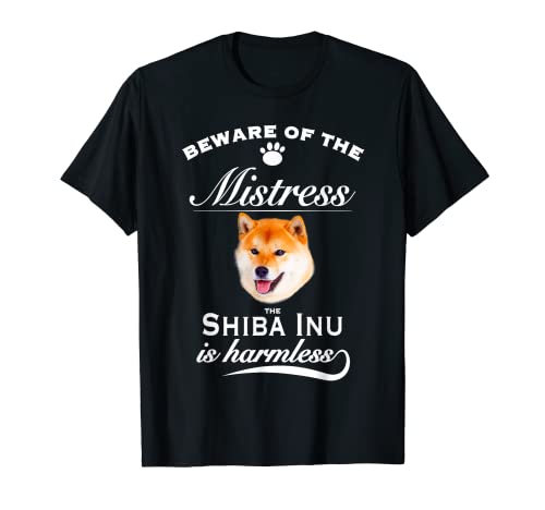 Shiba Inu Design - Shiba Inu Cane - Shiba Inu - Padrona Maglietta