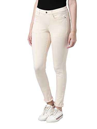 Image of GO COLORS Women Mid Rise Premium Straight Jeans