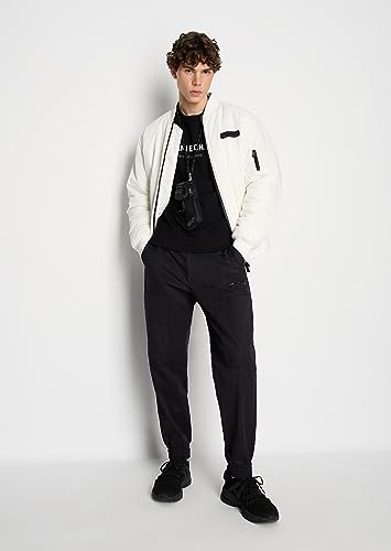 A｜X ARMANI EXCHANGE Men's Limited Edition We Beat as One Capsule French Terry Pullover Sweatshirt2