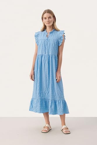 Robe décontractée mi-mollet regular fit pour un confort quotidien