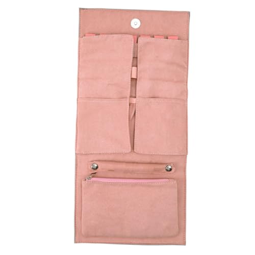 Baluue Multifunction Jewelry Bag Capacity Portable Organizer Pouch for Rings Earrings Necklaces Travel Storage Holder with Material and Fashionable Design