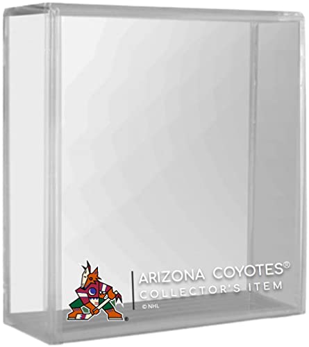 Inglasco Arizona Coyotes Official NHL Collector's Presentation Display Case for Single Puck