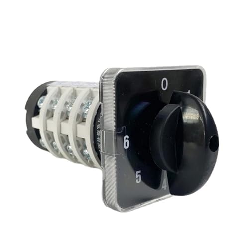 Interruptor de levas rotativo YMZ12-20/4 de 50x50mm para sustitución de selectores desgastados