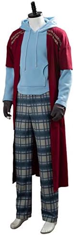Pexlaxy Adult Mens Fat Cosplay Costume Casual Hoodie Suit Halloween Outfit Full Set