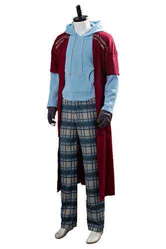 Pexlaxy Adult Mens Fat Cosplay Costume Casual Hoodie Suit Halloween Outfit Full Set