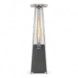 ACTIVA Heizstrahler Terrasse Pyramide Cheops II Grau I Premium Heizstrahler inkl. Duran Schott...