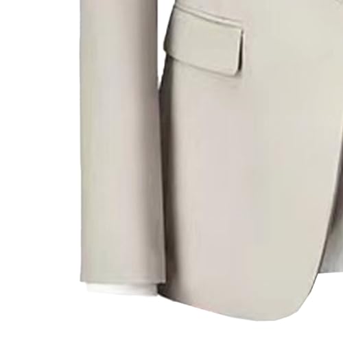 Men's Slim Fit 3 Piece Suit One Button Business Wedding Prom Suits Blazer Tux Vest Trousers Dinner Jacket2