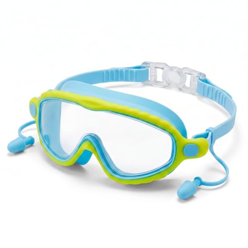 Lunettes de natation étanches Gloovi avec bande ajustable et verres anti-UV résistants