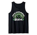 Believe Adrenal Cancer Awareness Month Shirt Adrenal Cancer Tank Top