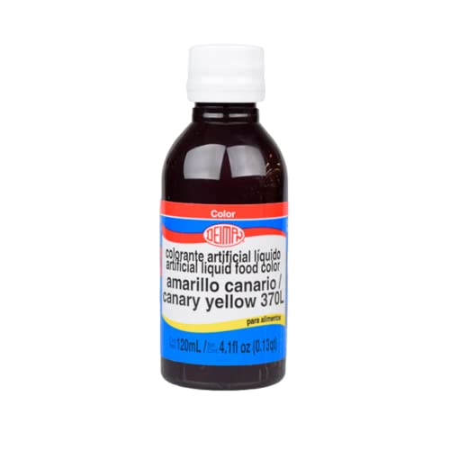 Deiman Artificial Food Color Canary Yellow 370 L (4 fl oz)