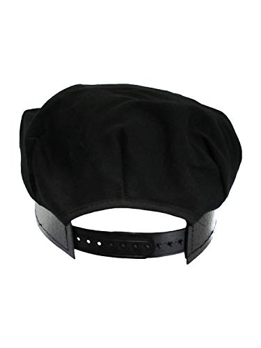 Jac Adult Black Chauffeur Cap #TOP3