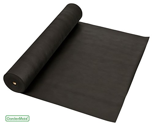 Unkrautvlies 150g Gardenmate 1 m x 50 m Rolle für Gartenanwendungen