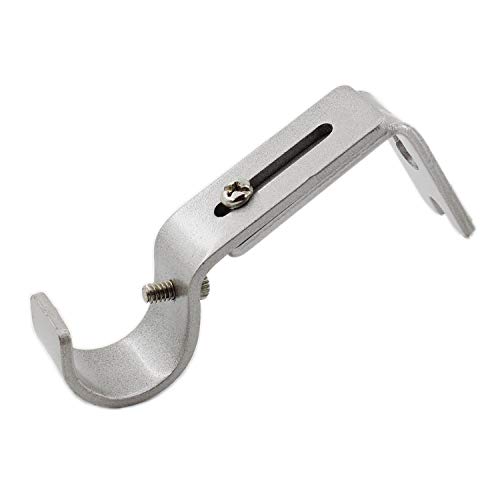 image for Adjustable Curtain Rod Brackets,ULIFESTAR 3 Pack Heavy Duty Drapery Ro