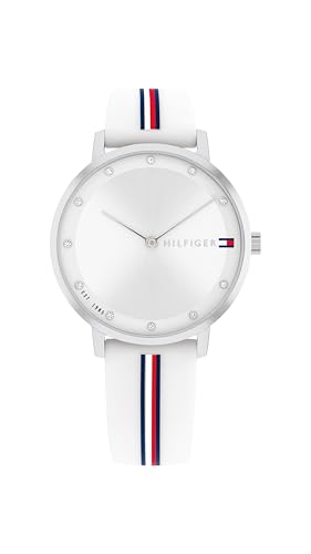 Tommy Hilfiger Pippa Women’s Silver White Dial Steel Watch 1782735