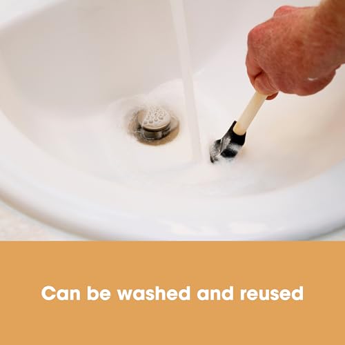 Schaumstoffpinsel zum Auftragen von Farbstoff, Farbe, Beize, Lack und Öl auf Holz Perfekt für Kunst, Handwerk, Reinigung und mehr 4-teiliges Set