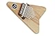 LP Latin Percussion Kalimba Pentatonic, Daumenklavier, Korpus Solid Ash, 9 Metallzungen, C Pentatonic Skala, Finish Natural Ash, LP0209