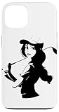 Photo Gallery ragazza del golf che disegna diciotto buche custodia per iphone 13 Photo Gallery ragazza del golf che disegna diciotto buche custodia per iphone 13