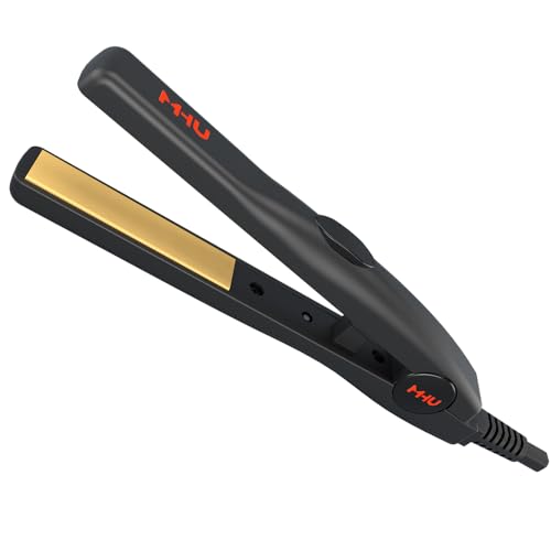 Plancha Mini para Cabello Corto con Placas de Cerámica y Turmalina