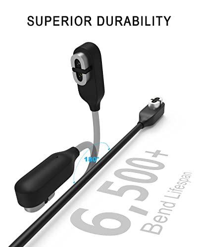3.3Ft Magnetische Oplaadkabel voor AfterShokz Aeropex AS800/OpenComm ASC100SG/Shokz OpenRun Pro Bluetooth Hoofdtelefoon, USB Charger Cord voor Draadloze Beengeleiding Hoofdtelefoon - Afbeelding 6