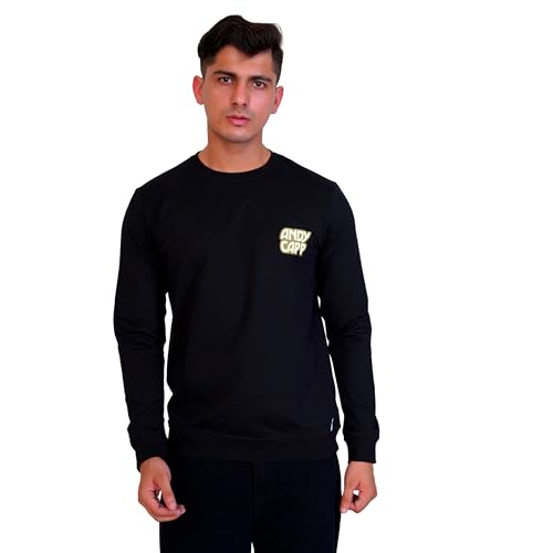 Image of Royaltail Men's Cotton Regular Fit Full Sleeves Pullover Printed Sweatshirts